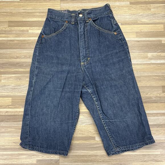 Vintage Ranchcraft Girl Jeans Capris Penney’s Size 8 - M202 - Picture 1 of 12